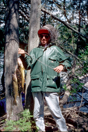 Rob and his fish.